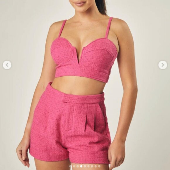 NWT - Alexa Tweed Shorts and Top - Picture 1 of 3